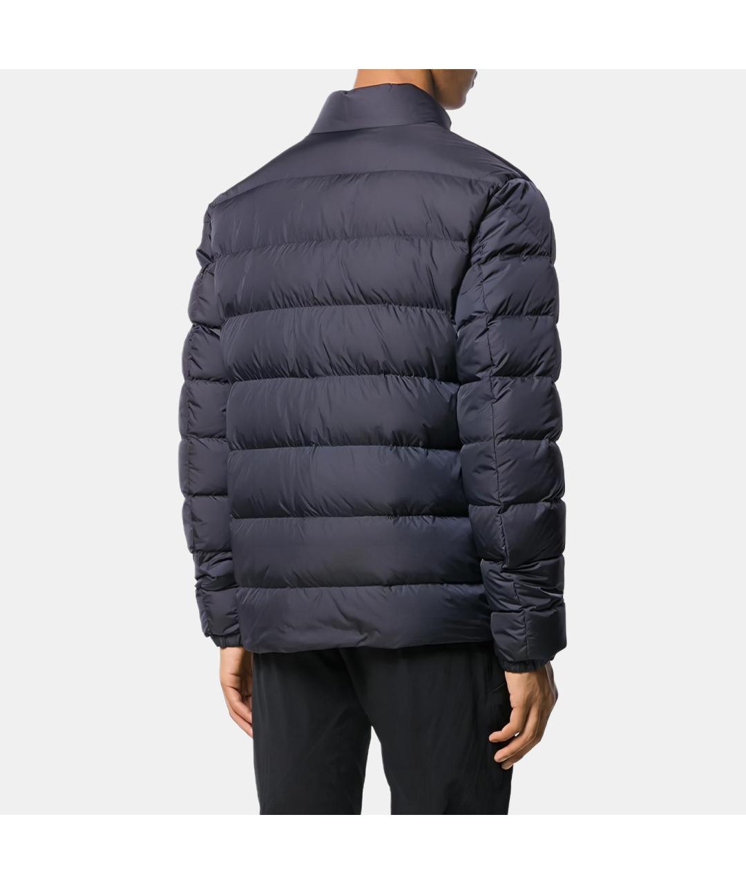 MONCLER Темно-синий пуховик, фото 3