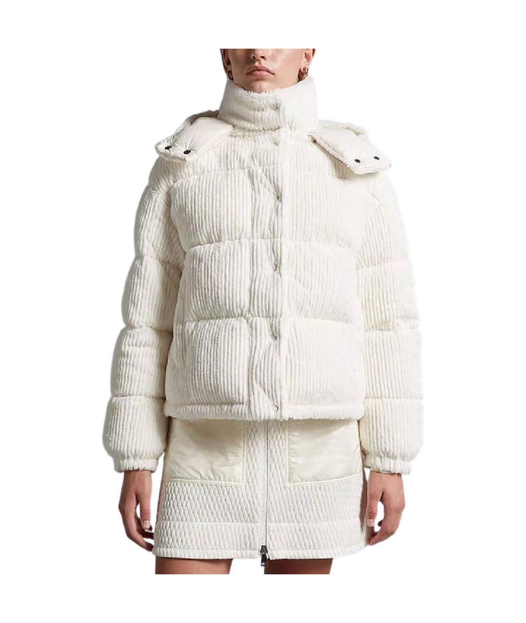 MONCLER Белая куртка, фото 3