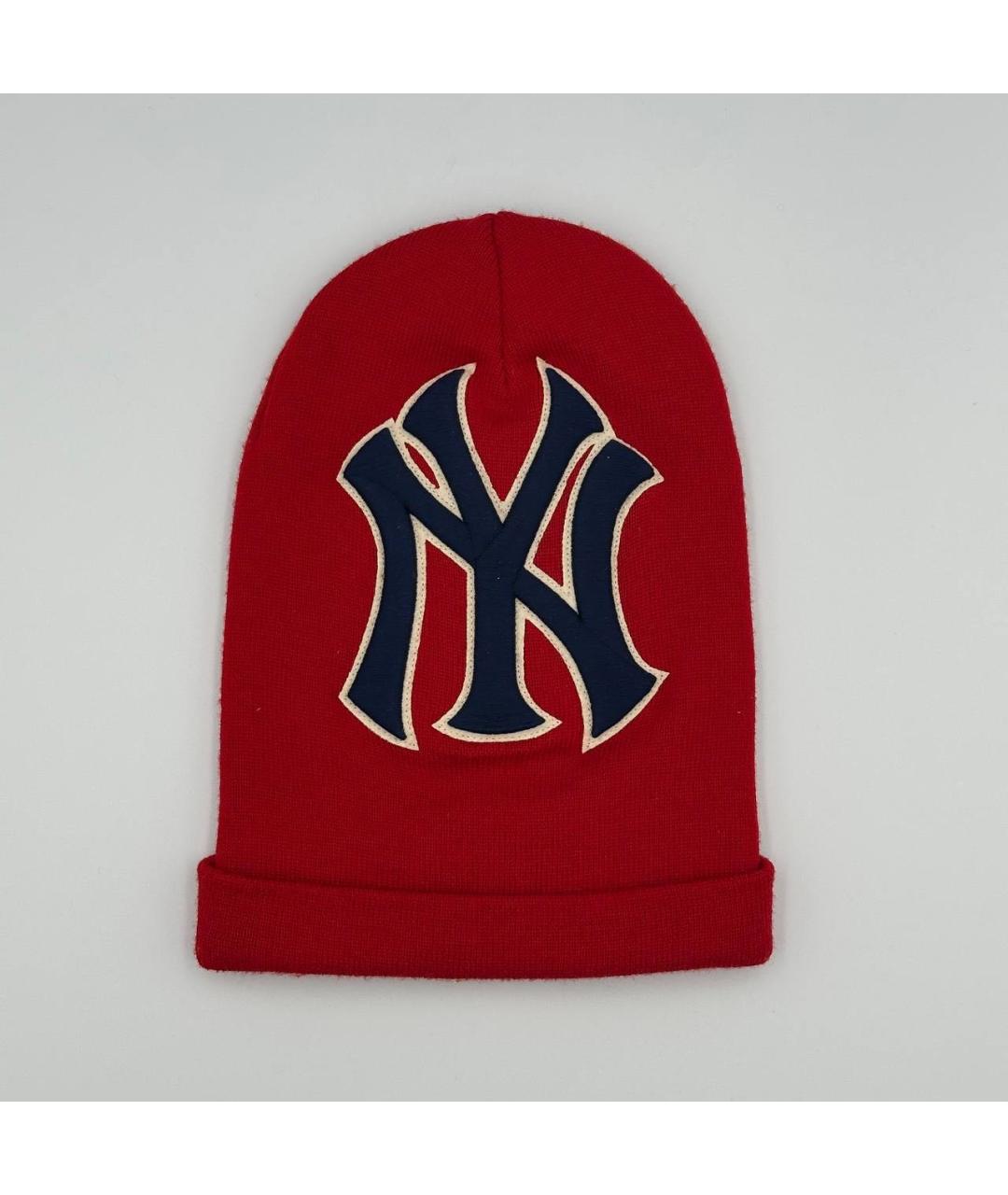 GUCCI Красная шерстяная шапка, фото 3