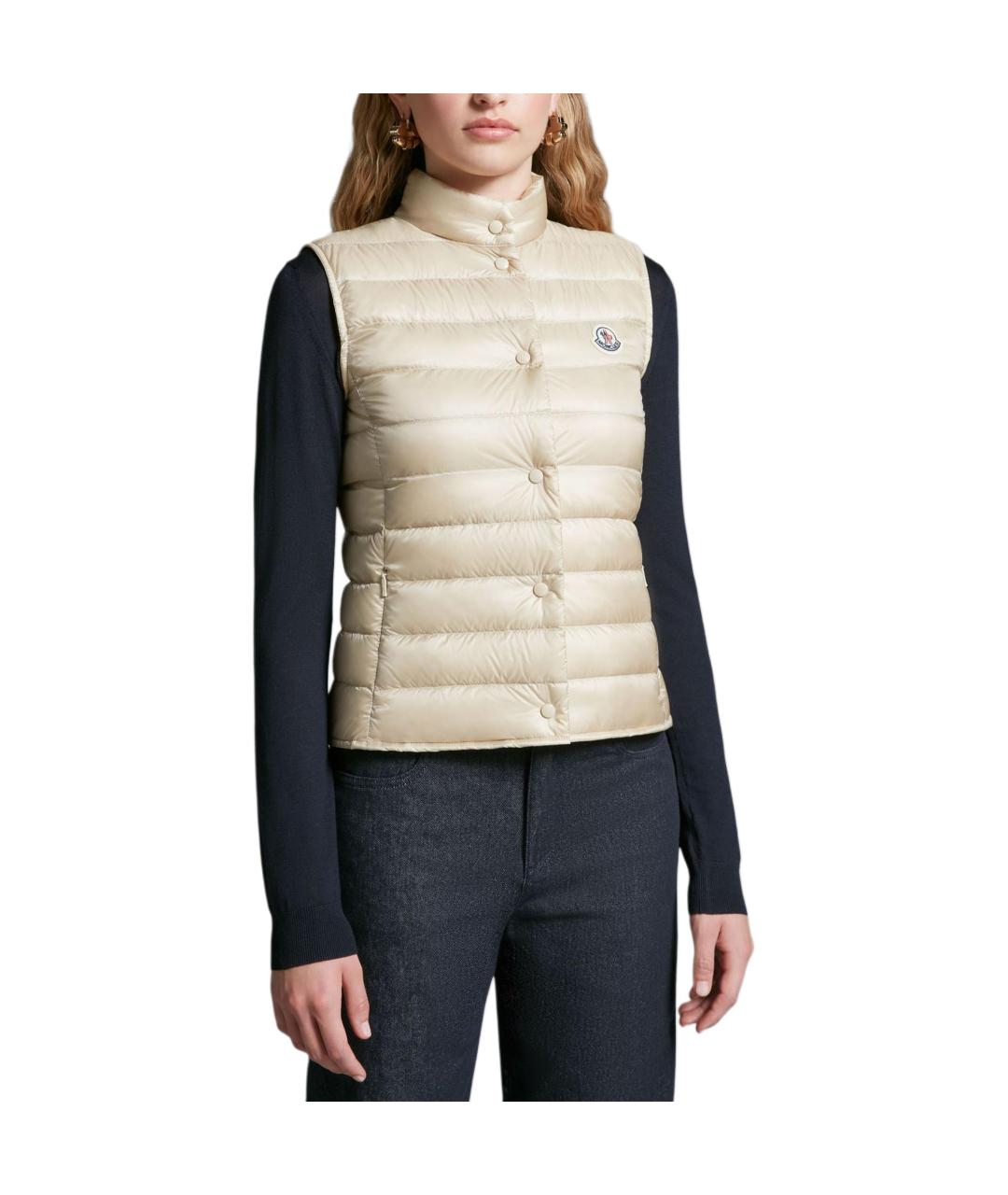 MONCLER Золотой жилет, фото 2