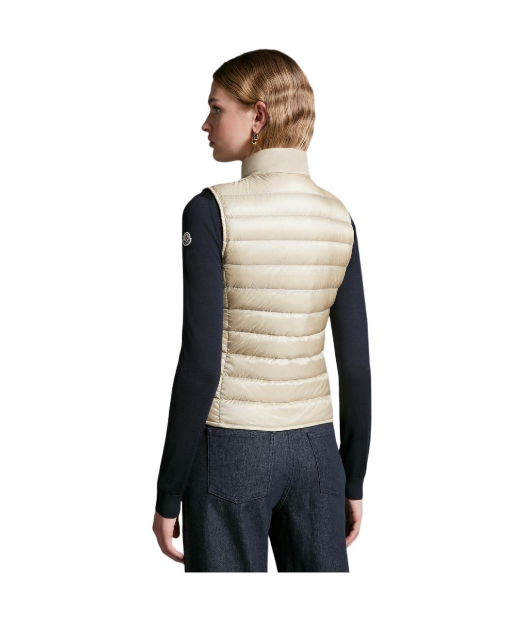 MONCLER Золотой жилет, фото 3