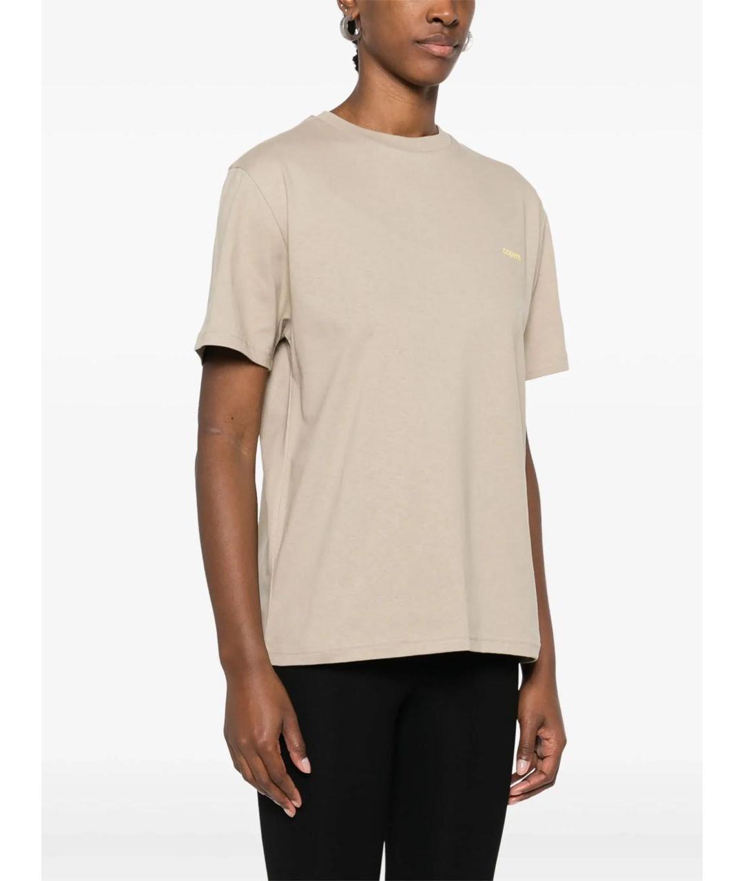COPERNI Бежевая хлопковая футболка, фото 2