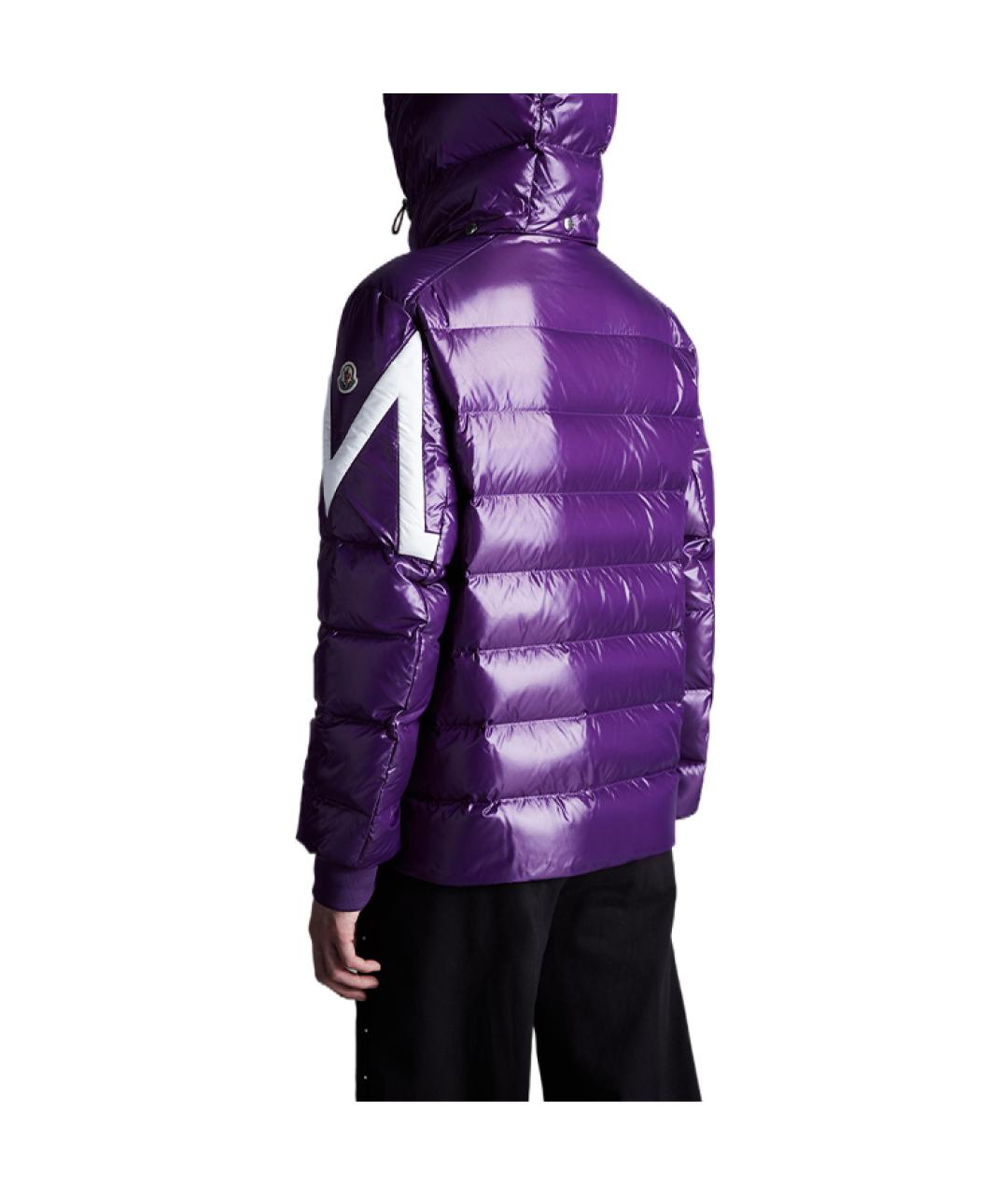 MONCLER Фиолетовый пуховик, фото 3