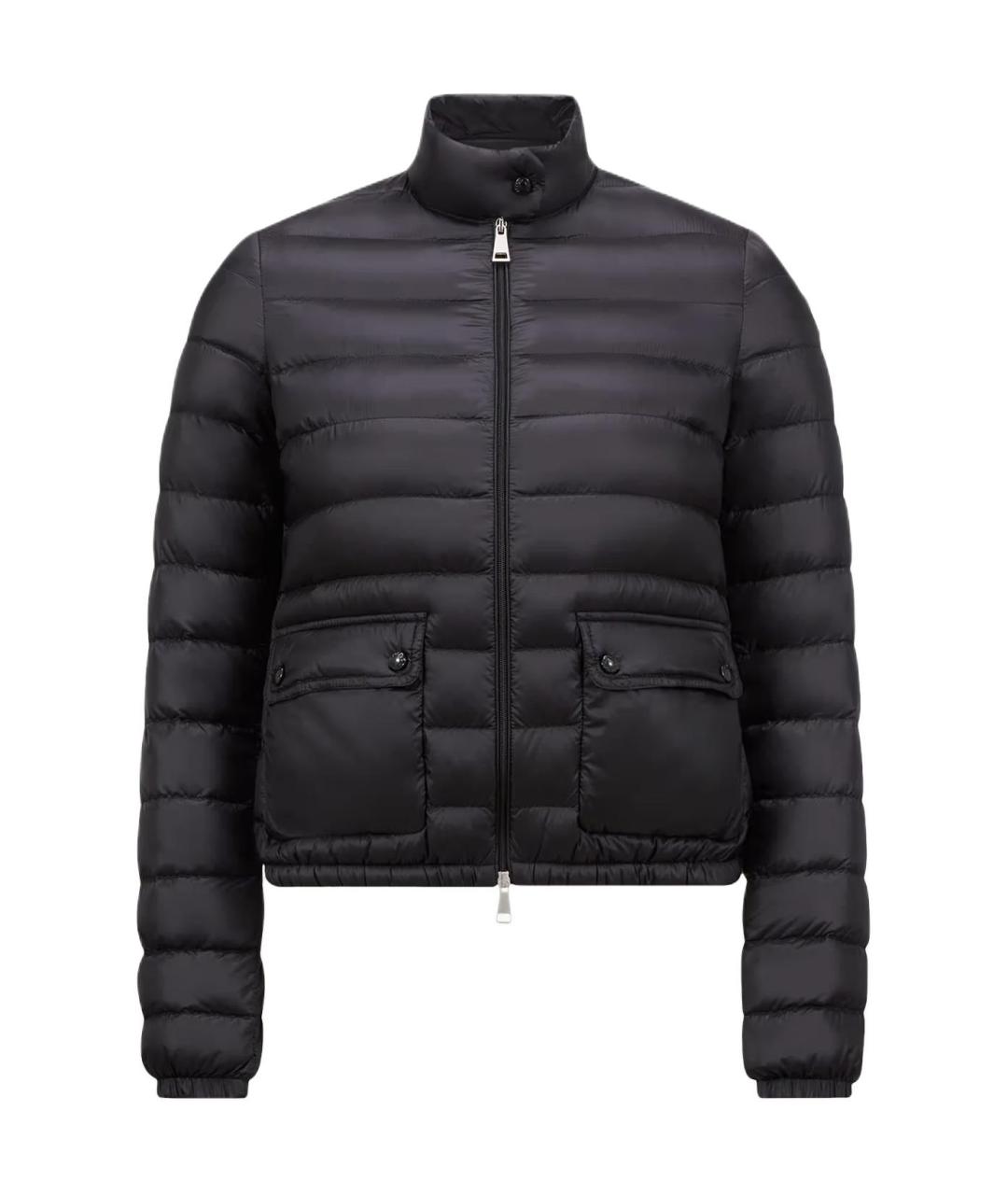 MONCLER Черный пуховик, фото 1