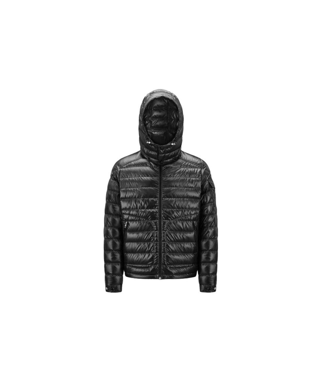 MONCLER Черный пуховик, фото 5