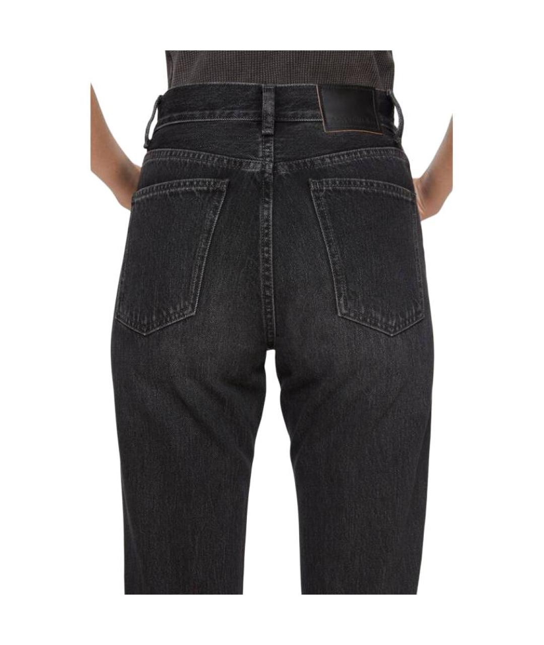 ACNE STUDIOS Черные прямые джинсы, фото 5