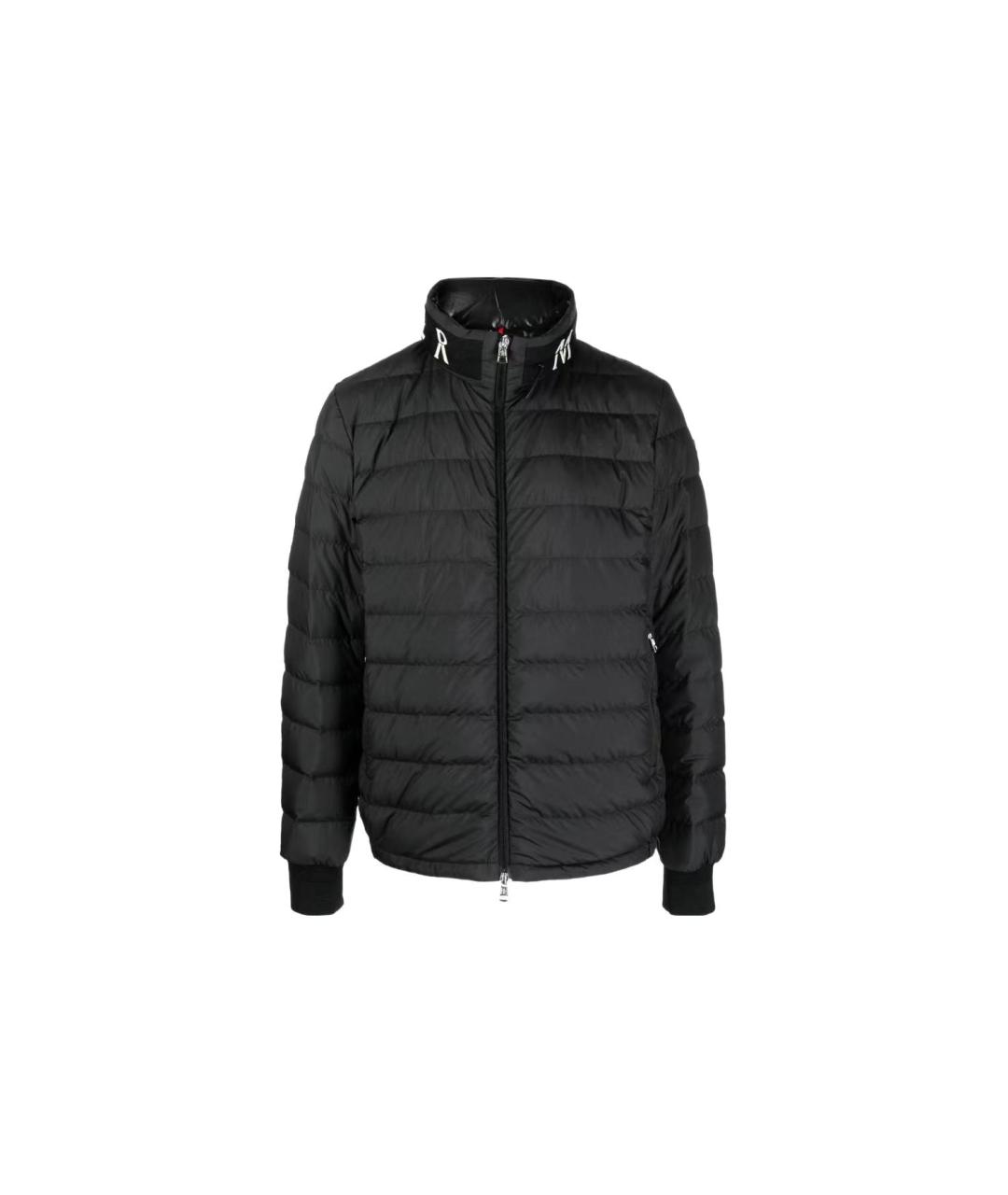 MONCLER Черный пуховик, фото 1
