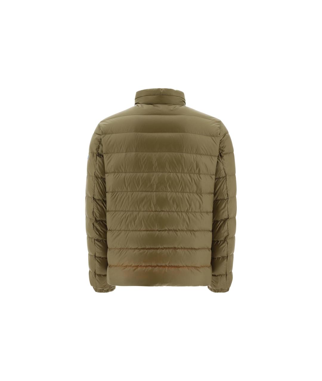 MONCLER Хаки пуховик, фото 2