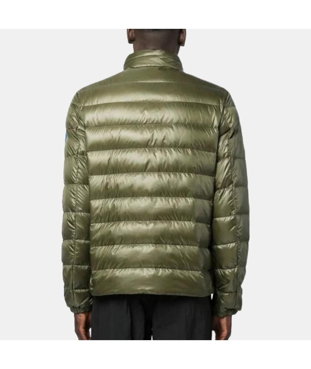 MONCLER Хаки пуховик, фото 4