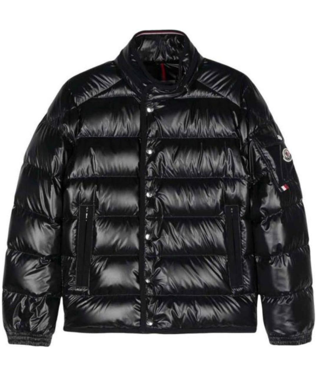 MONCLER Синий пуховик, фото 1