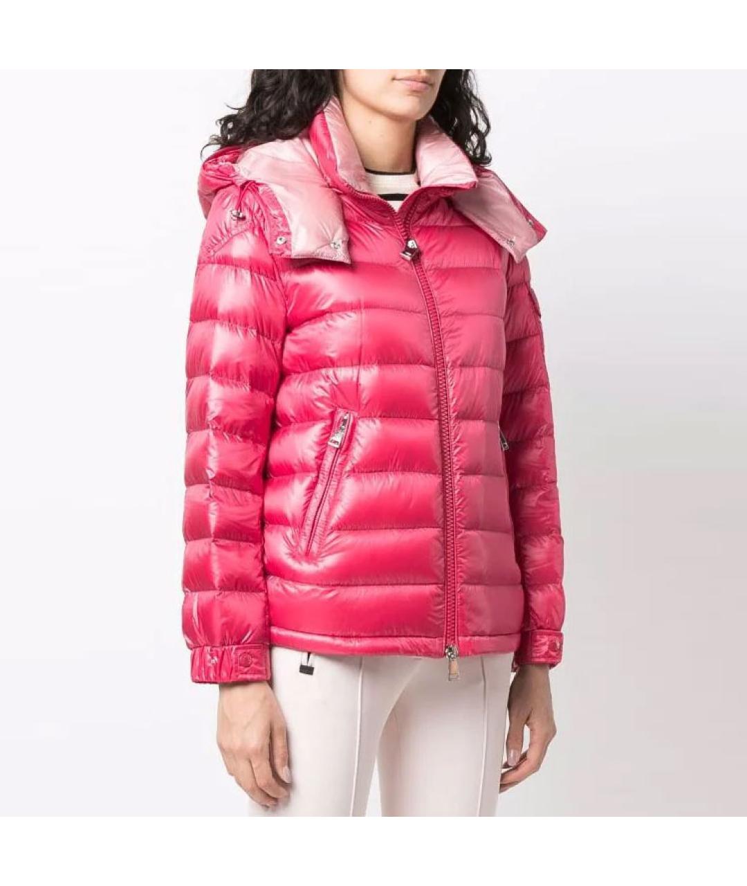 MONCLER Красный пуховик, фото 3