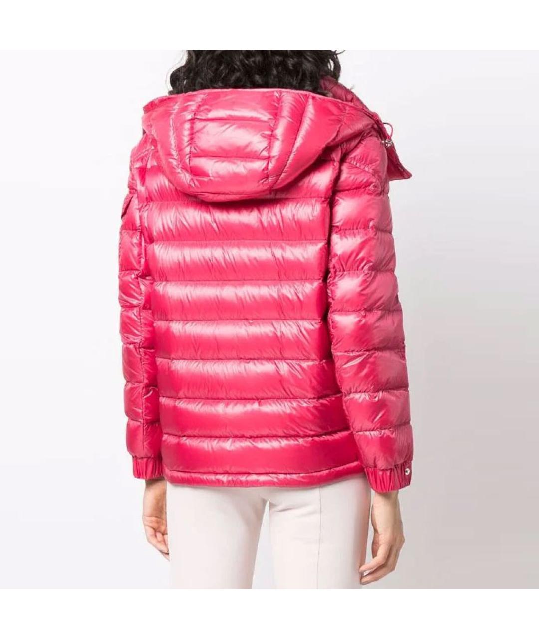 MONCLER Красный пуховик, фото 4