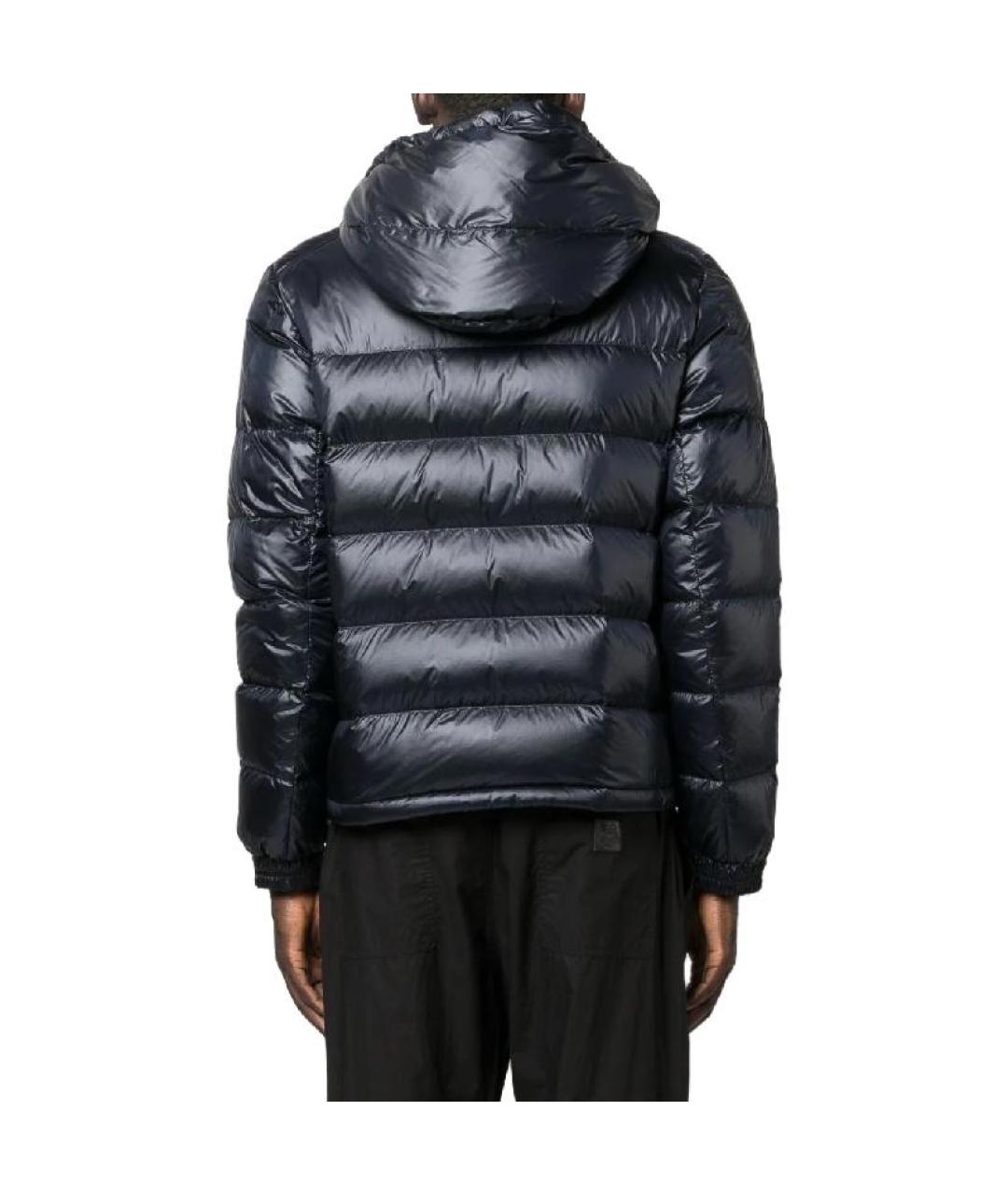 MONCLER Синий пуховик, фото 4
