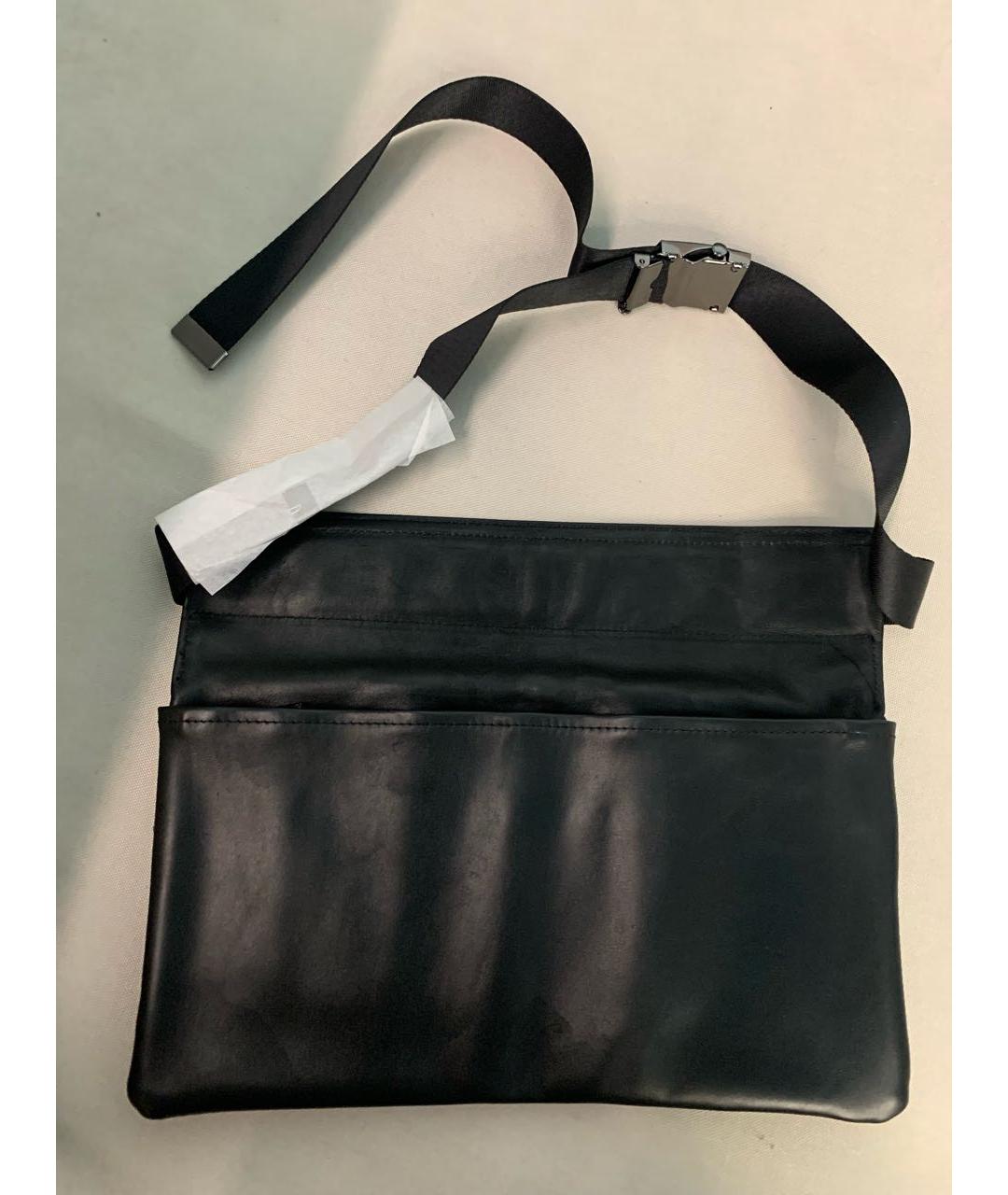CHANEL BEAUTY Черная кожаная поясная сумка, фото 6