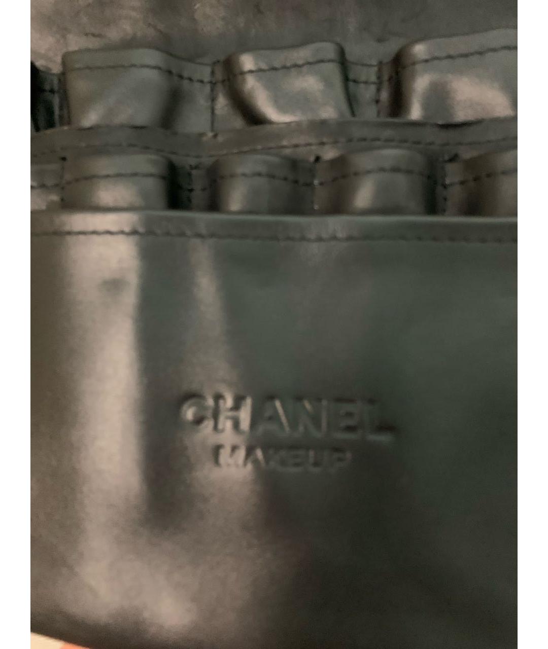 CHANEL BEAUTY Черная кожаная поясная сумка, фото 4