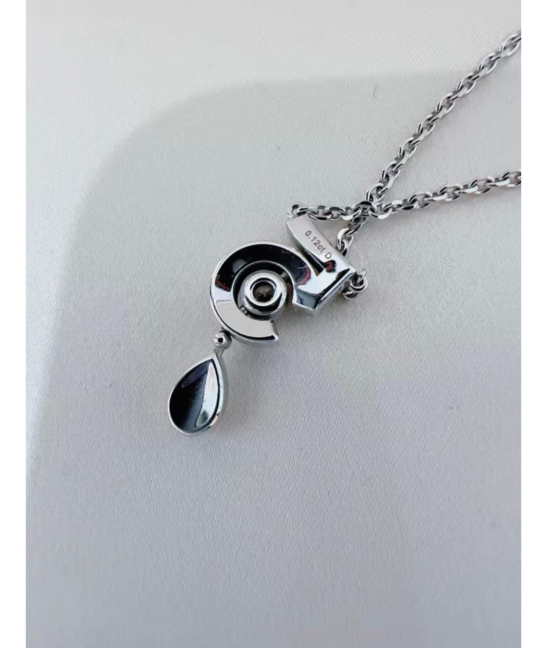 CHANEL Серебряное колье из белого золота, фото 4