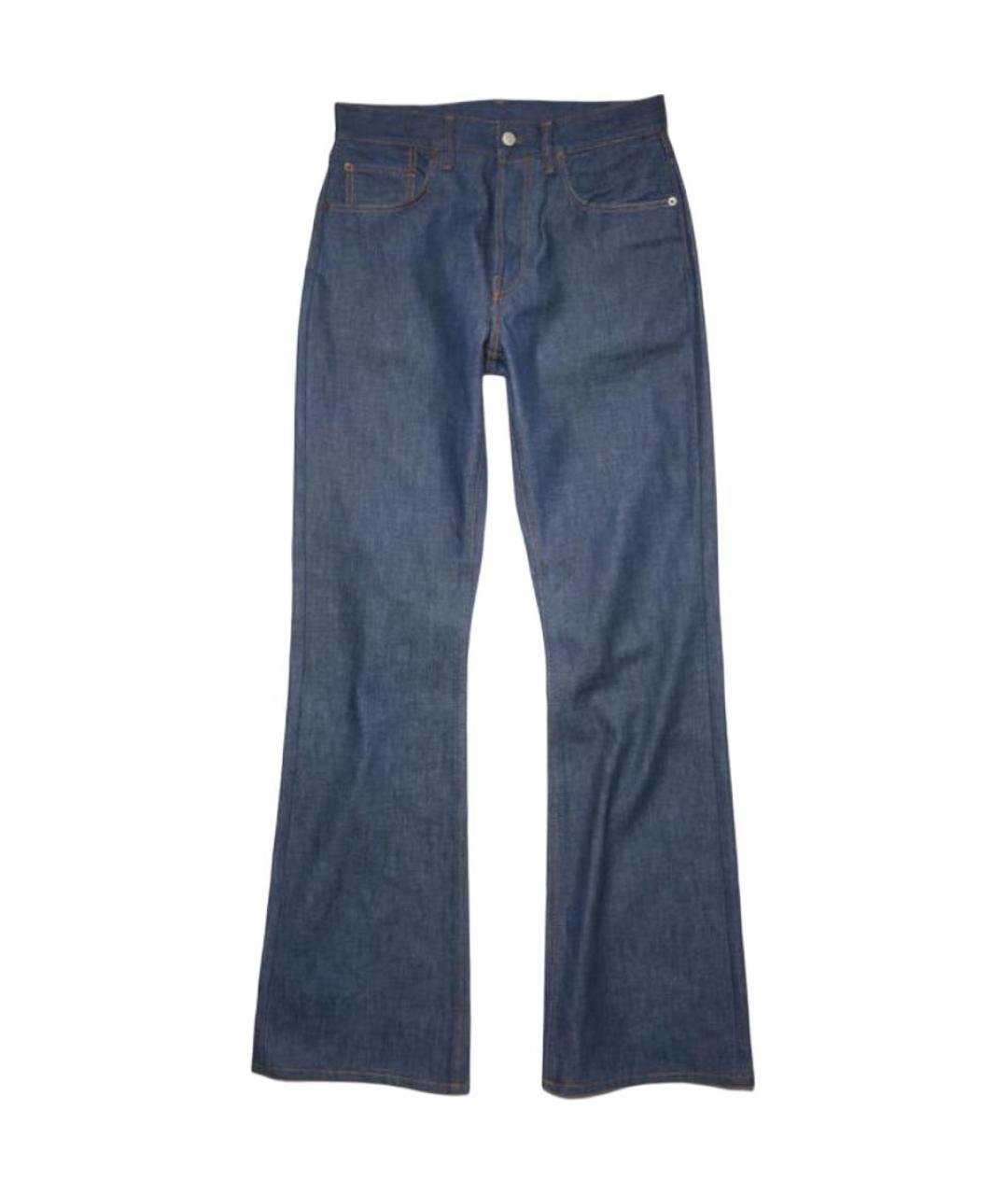 ACNE STUDIOS Синие прямые джинсы, фото 1