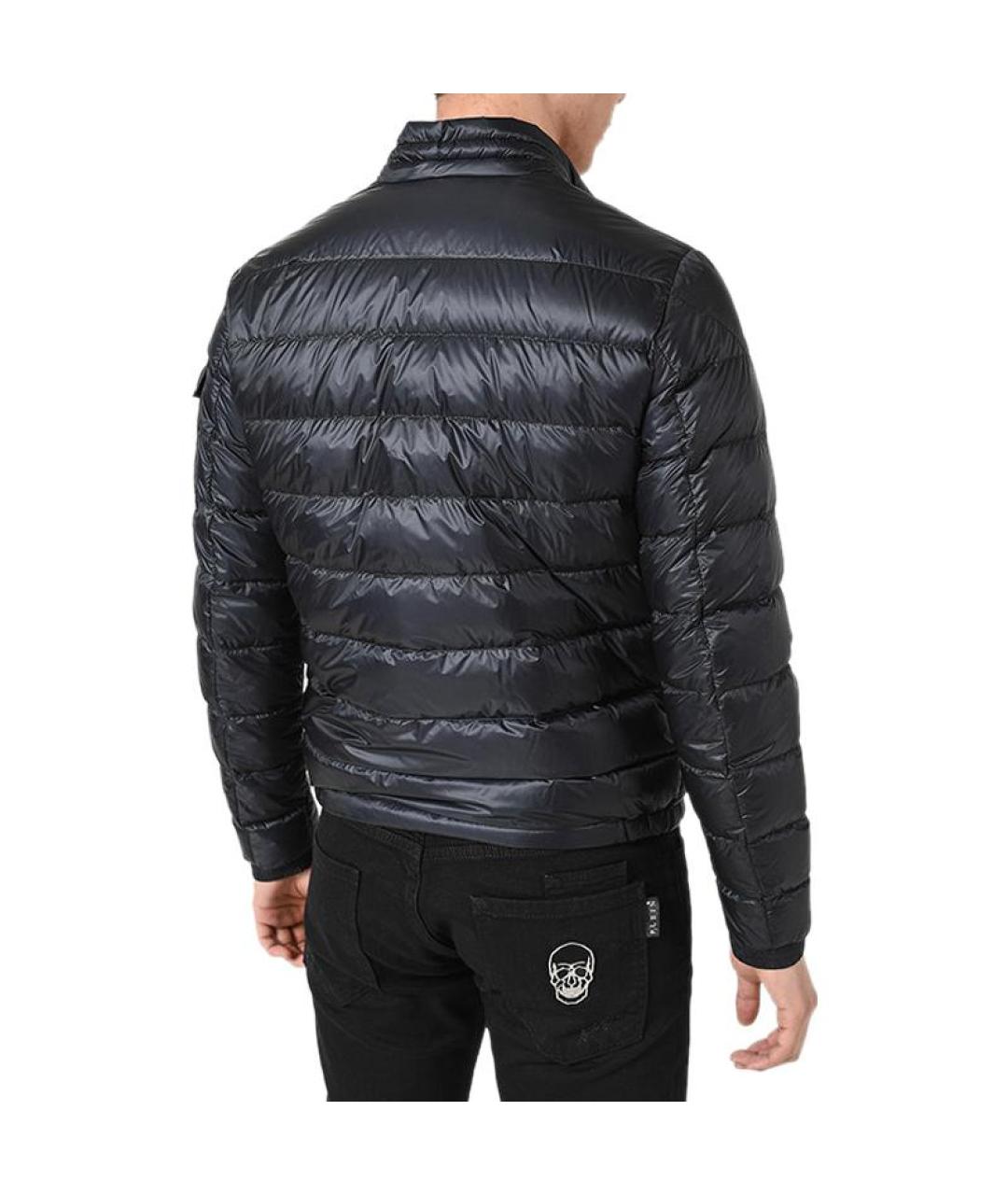 MONCLER Синий пуховик, фото 3
