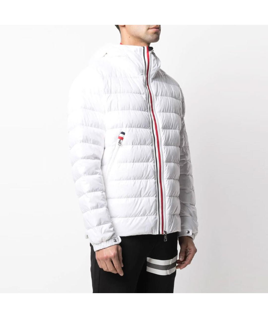 MONCLER Белый пуховик, фото 3
