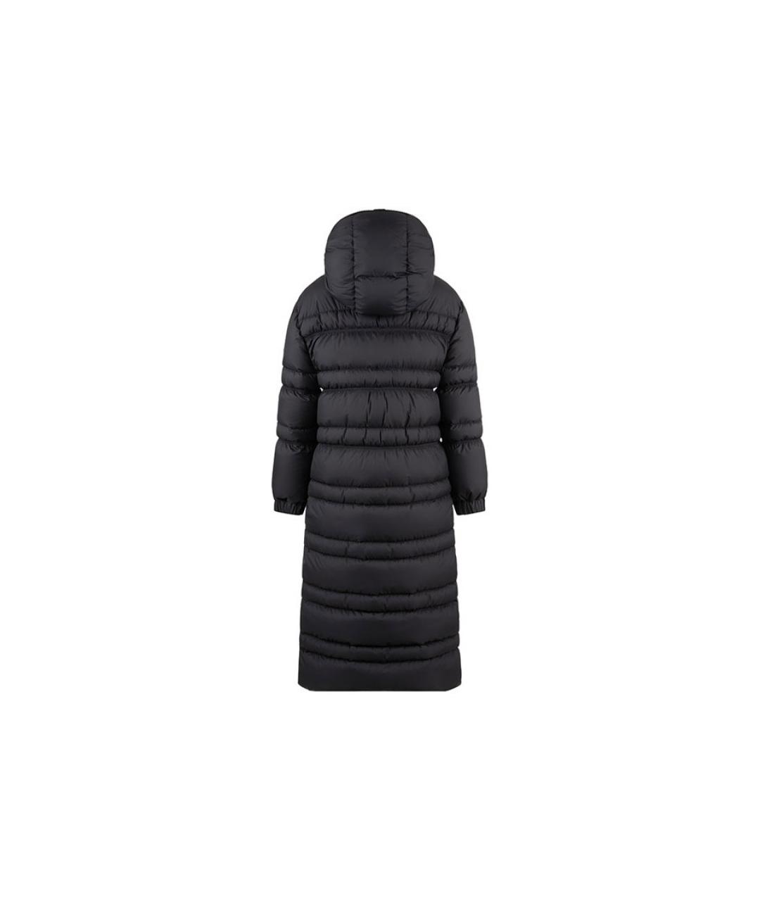 MONCLER Черный пуховик, фото 2