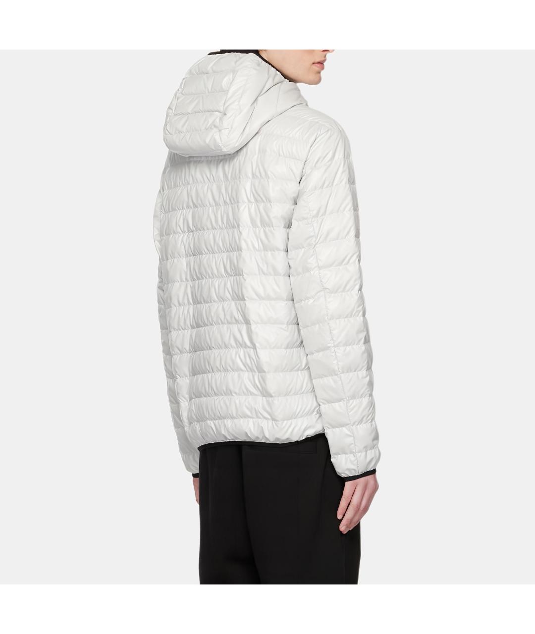MONCLER Белый пуховик, фото 5