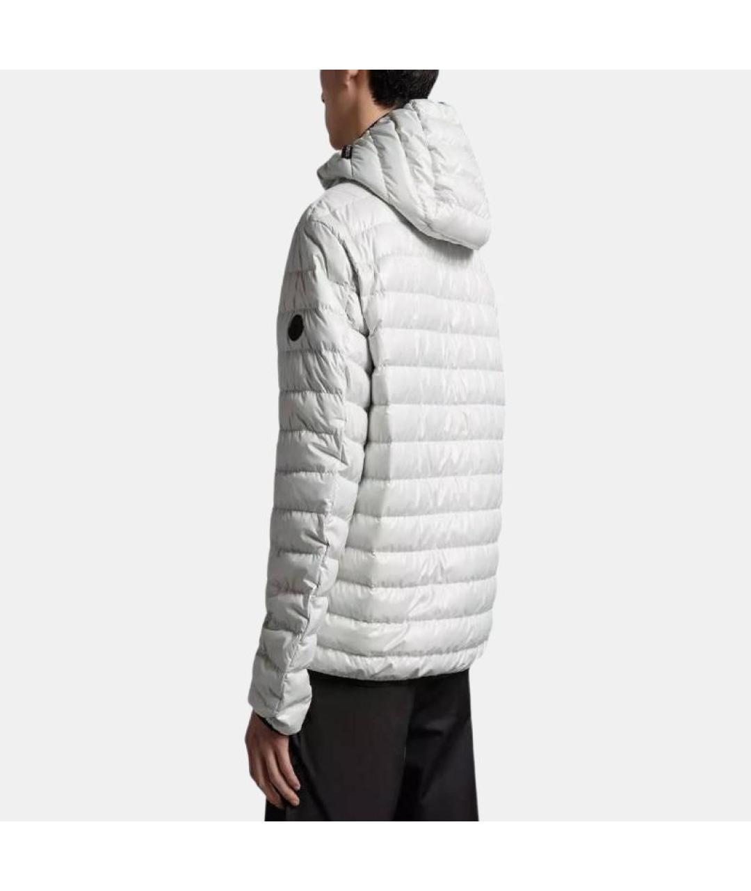 MONCLER Белый пуховик, фото 4