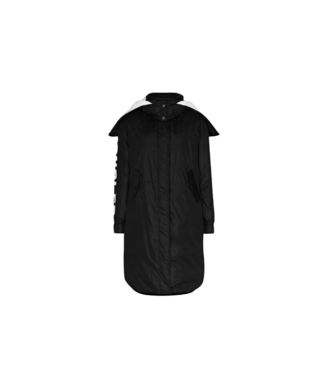 MONCLER Черный пуховик, фото 1