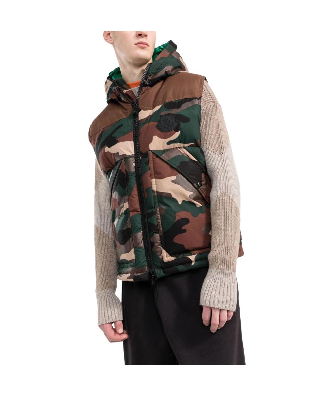 MONCLER Мульти пуховик, фото 4