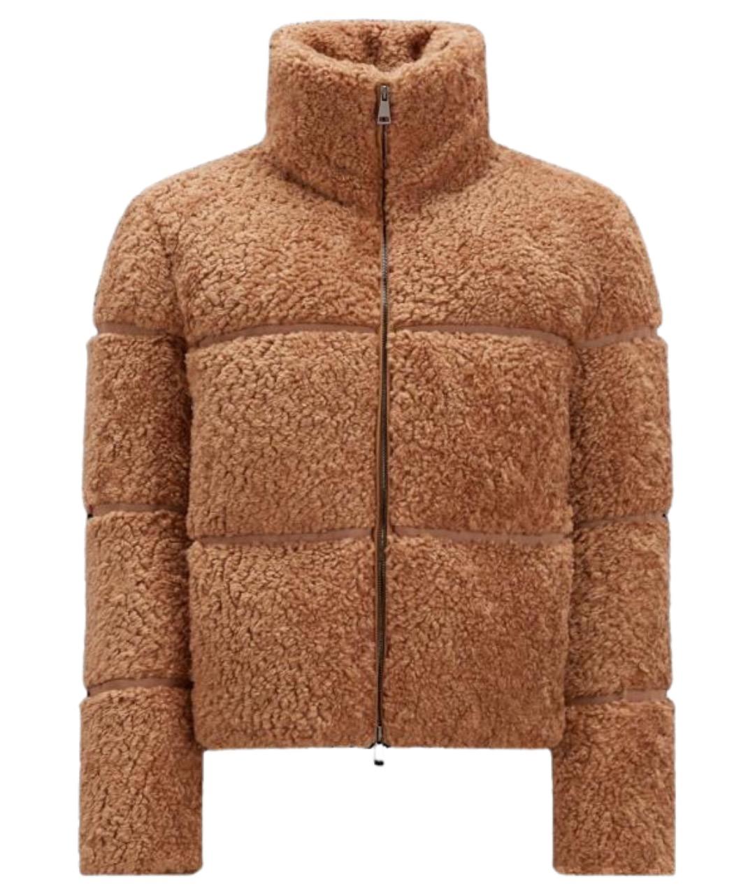 MONCLER Коричневая куртка, фото 1