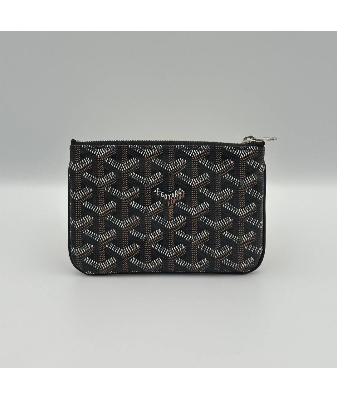 GOYARD Коричневый кошелек, фото 3