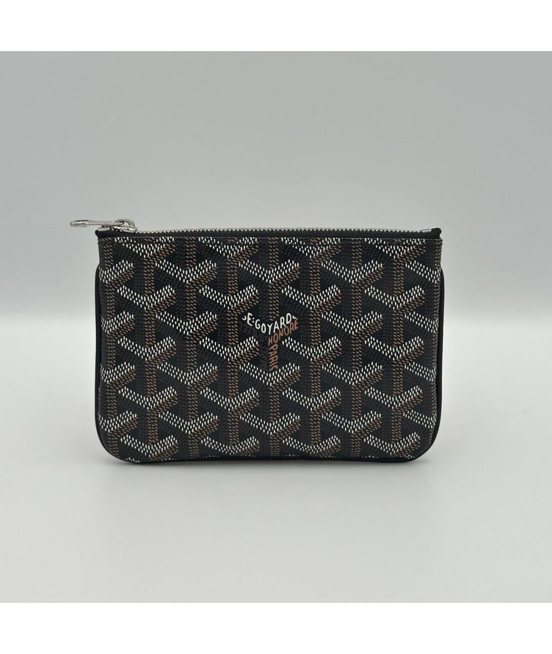 GOYARD Коричневый кошелек, фото 4