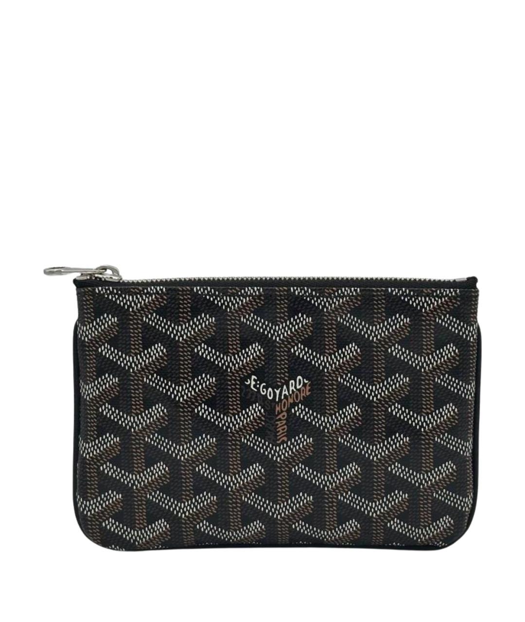 GOYARD Коричневый кошелек, фото 1