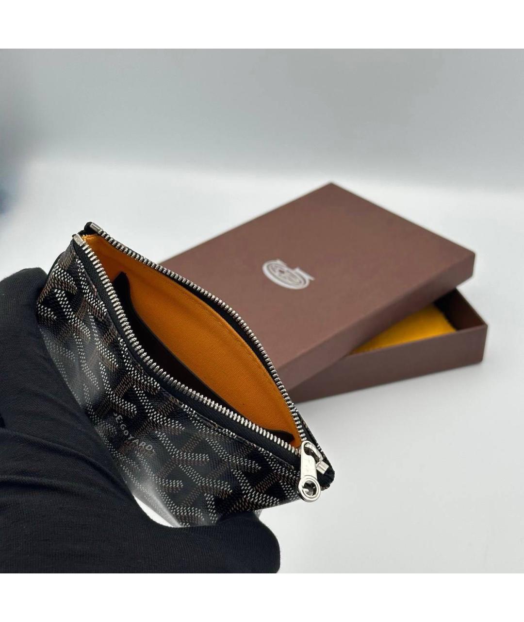 GOYARD Коричневый кошелек, фото 2