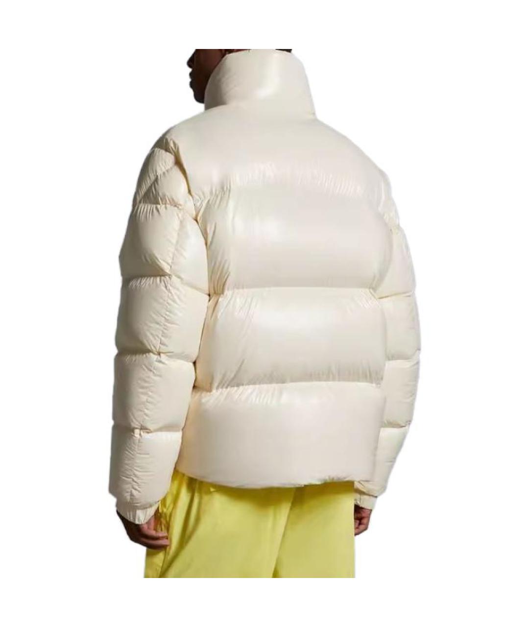 MONCLER Белый пуховик, фото 3
