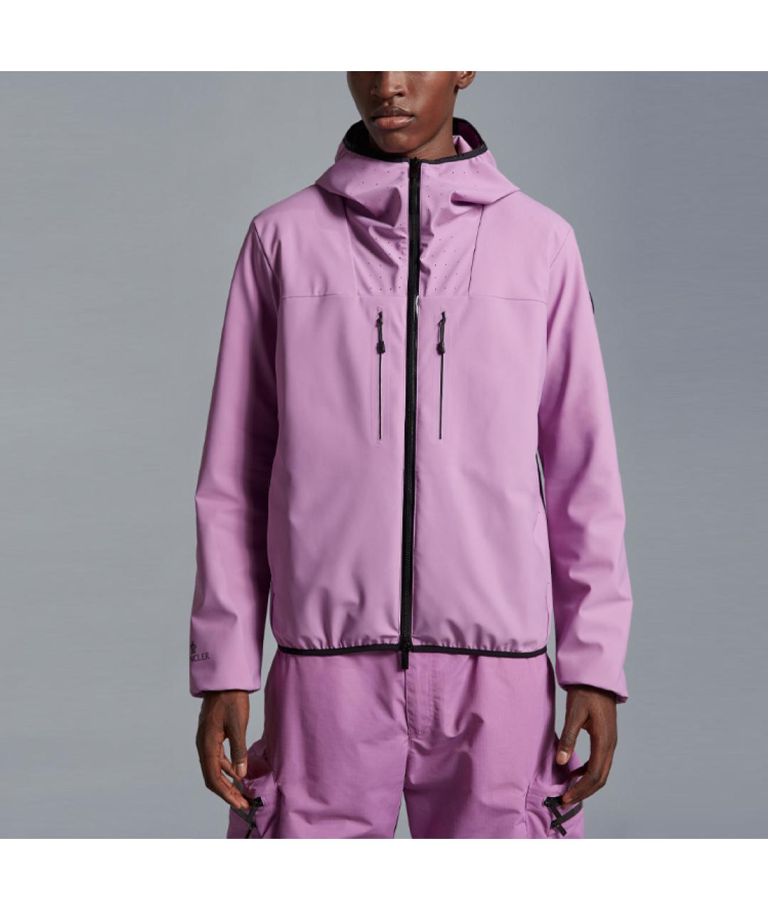 MONCLER Фиолетовая куртка, фото 3