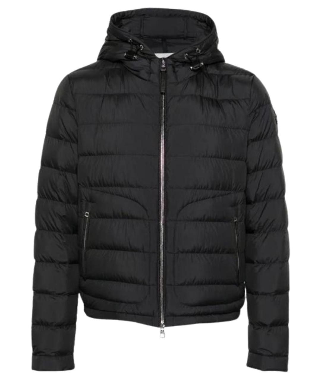 MONCLER Черная полиамидовая куртка, фото 1