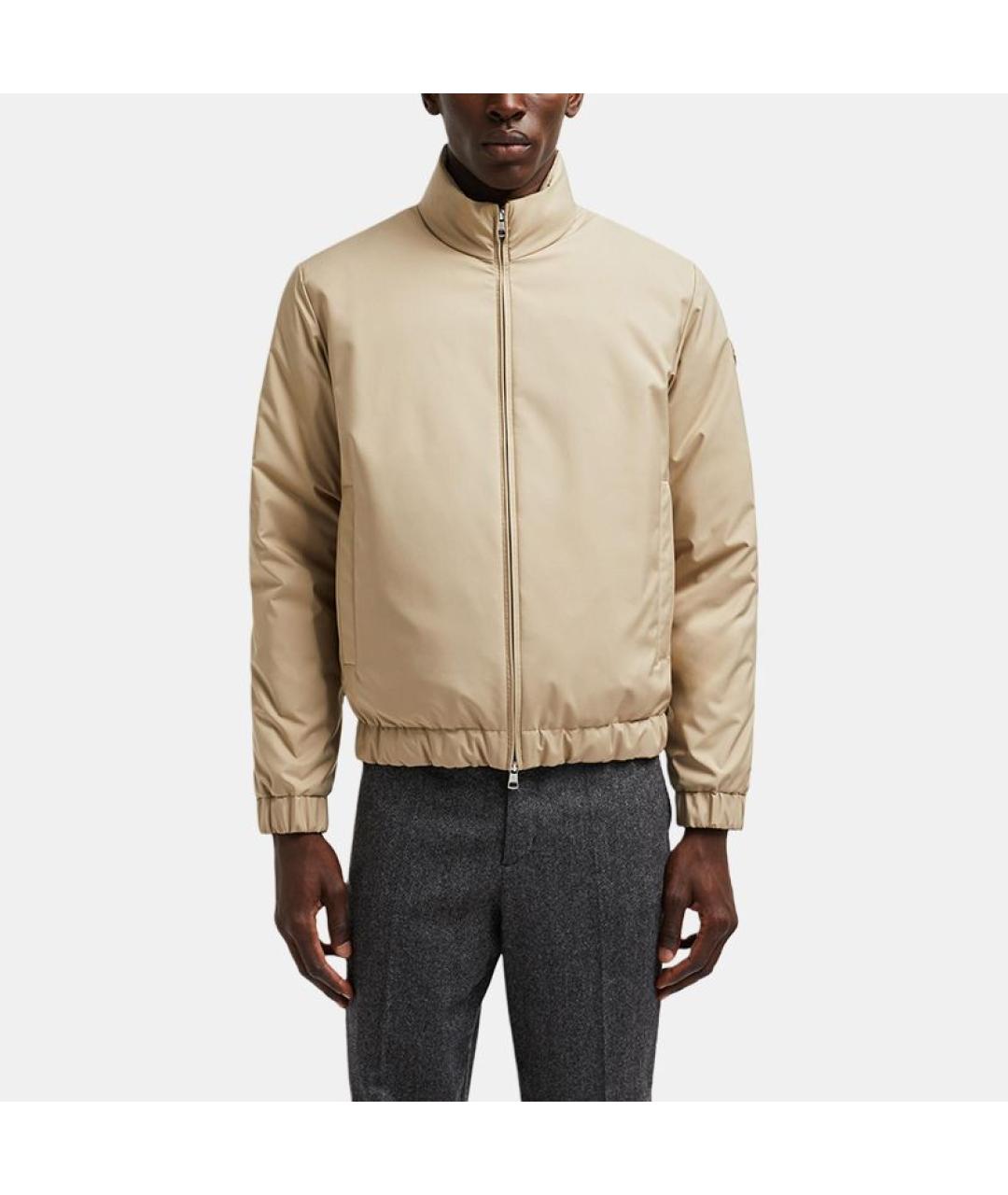 MONCLER Бежевая куртка, фото 2