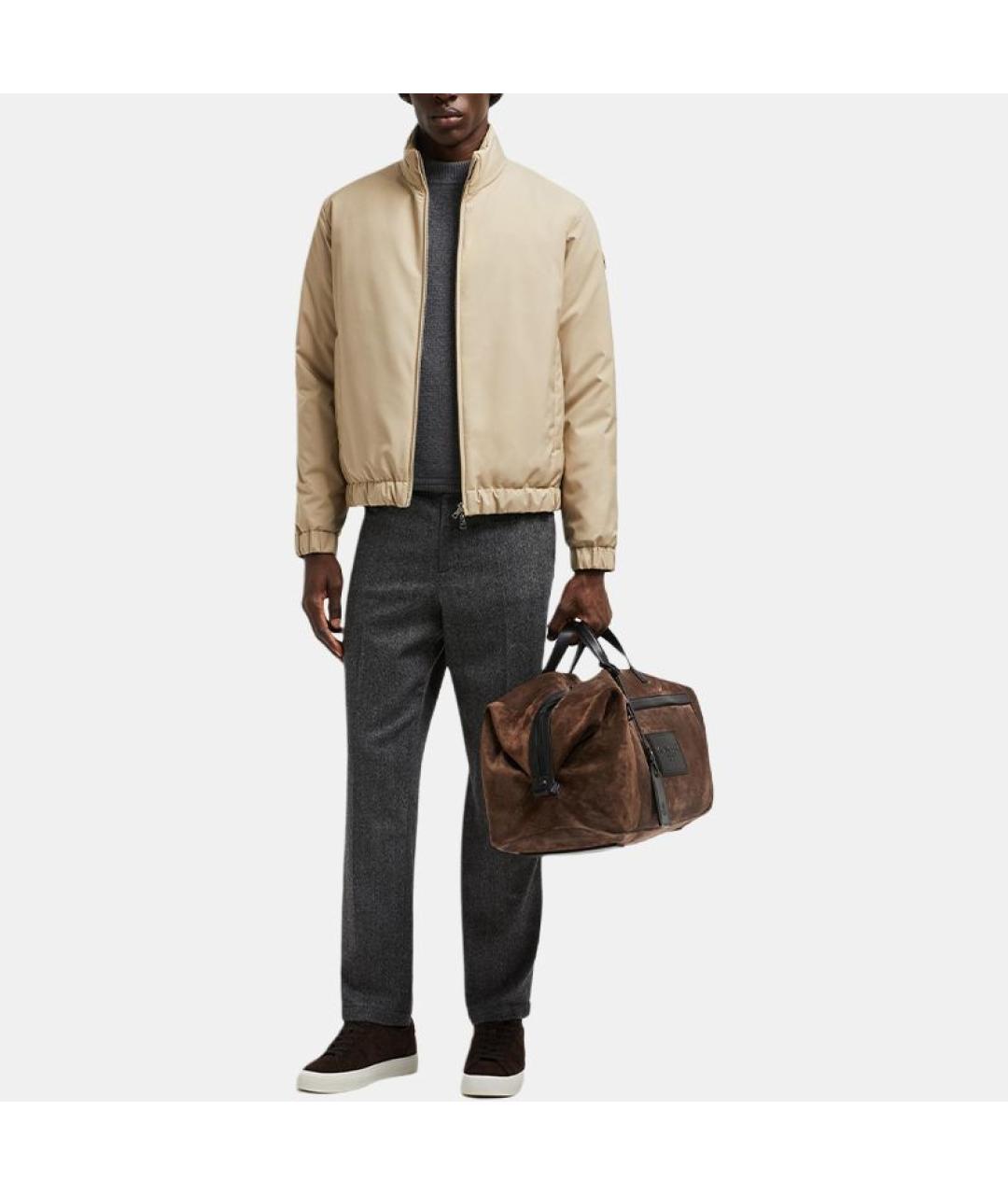 MONCLER Бежевая куртка, фото 3