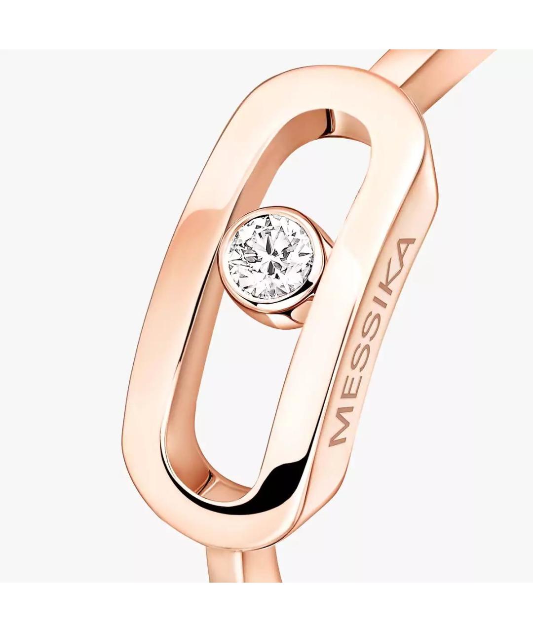 MESSIKA Бежевое кольцо из розового золота, фото 4