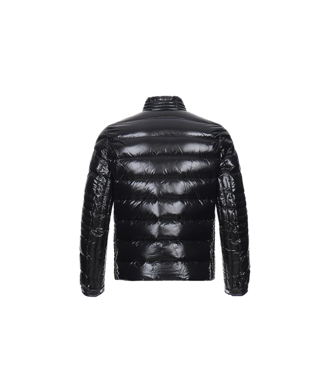 MONCLER Черный пуховик, фото 2