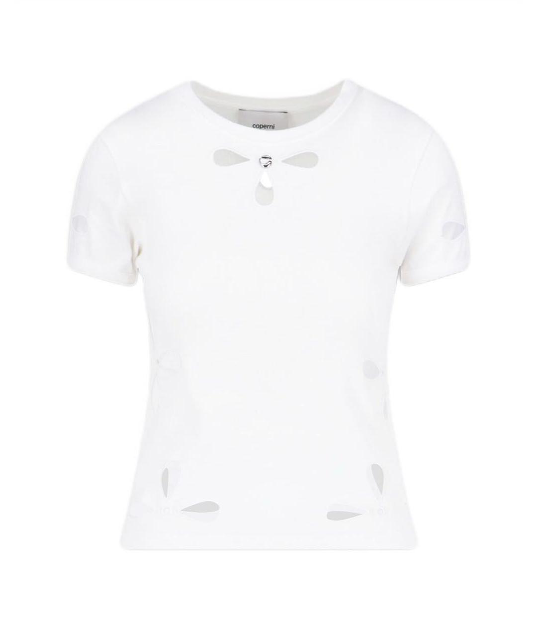 COPERNI Белая хлопковая футболка, фото 1
