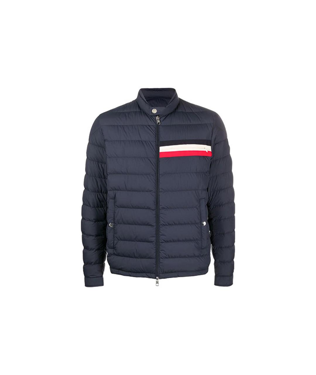 MONCLER Синий пуховик, фото 5