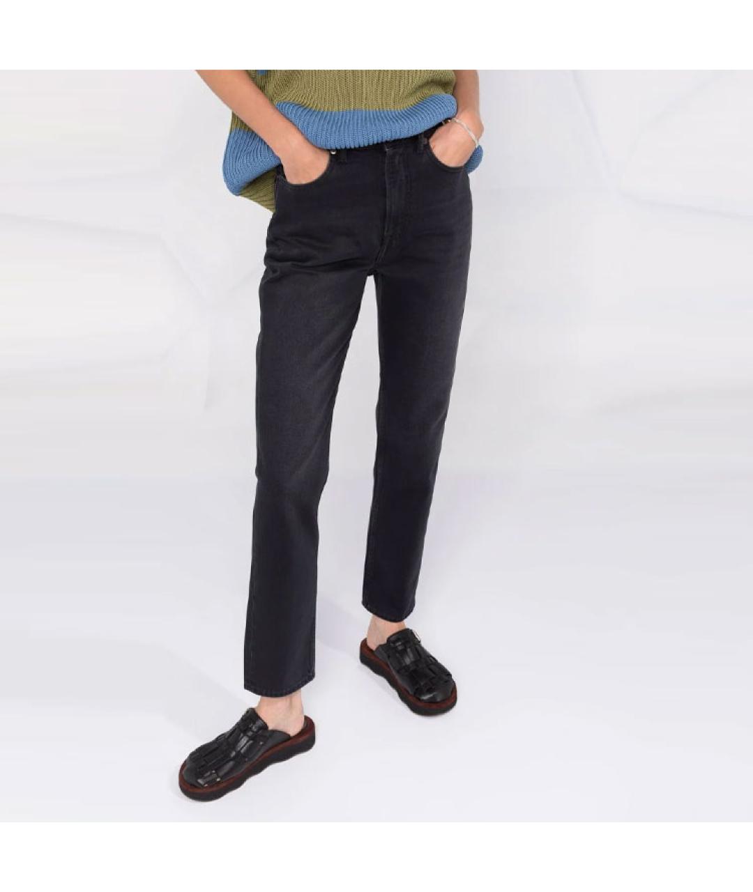 ACNE STUDIOS Черные прямые джинсы, фото 3