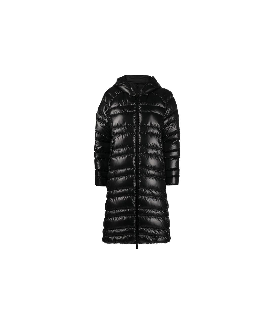 MONCLER Черный пуховик, фото 5