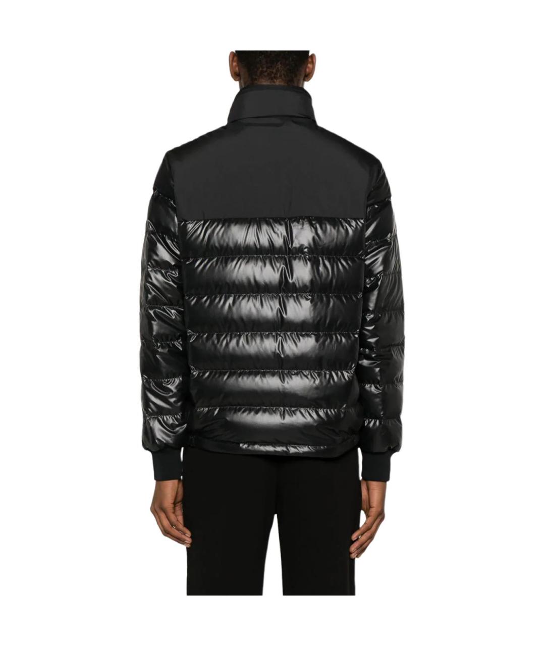 MONCLER Черный пуховик, фото 3