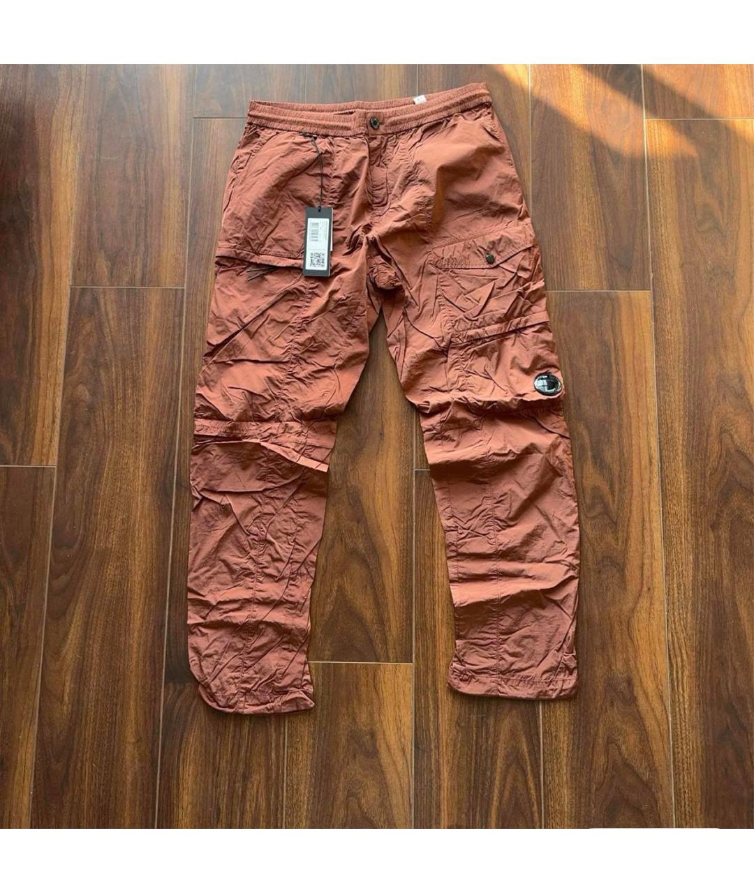 CP COMPANY Оранжевое хлопковые повседневные брюки, фото 6