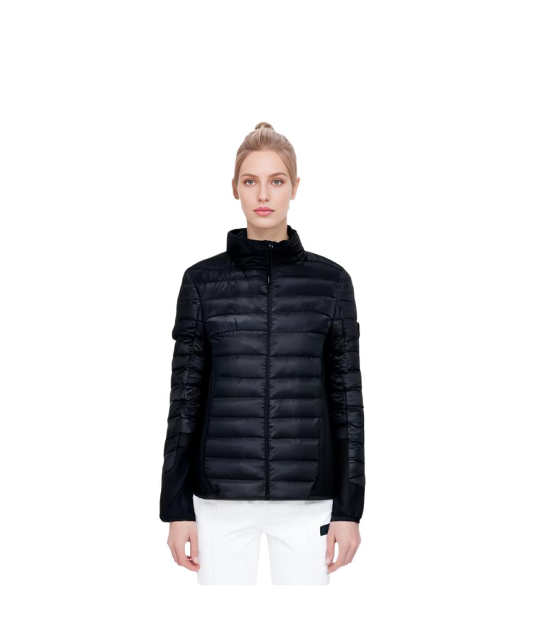 MONCLER Черная полиамидовая куртка, фото 6