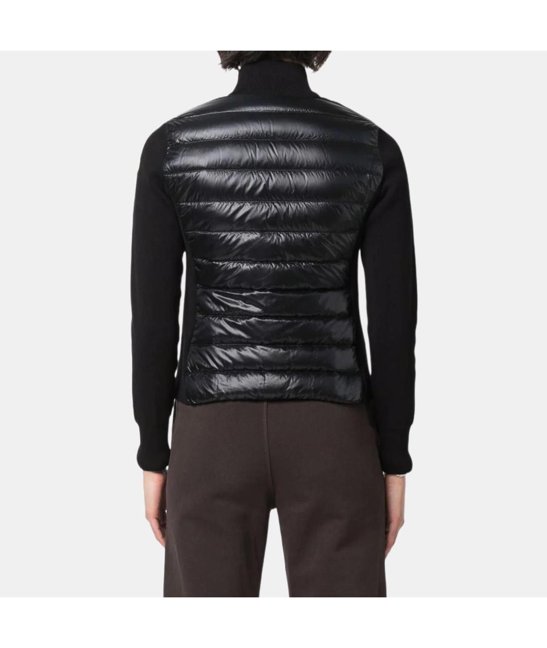 MONCLER Черная куртка, фото 4