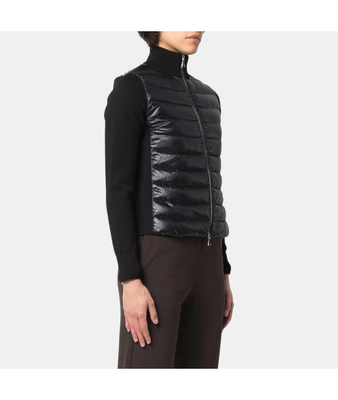 MONCLER Черная куртка, фото 3