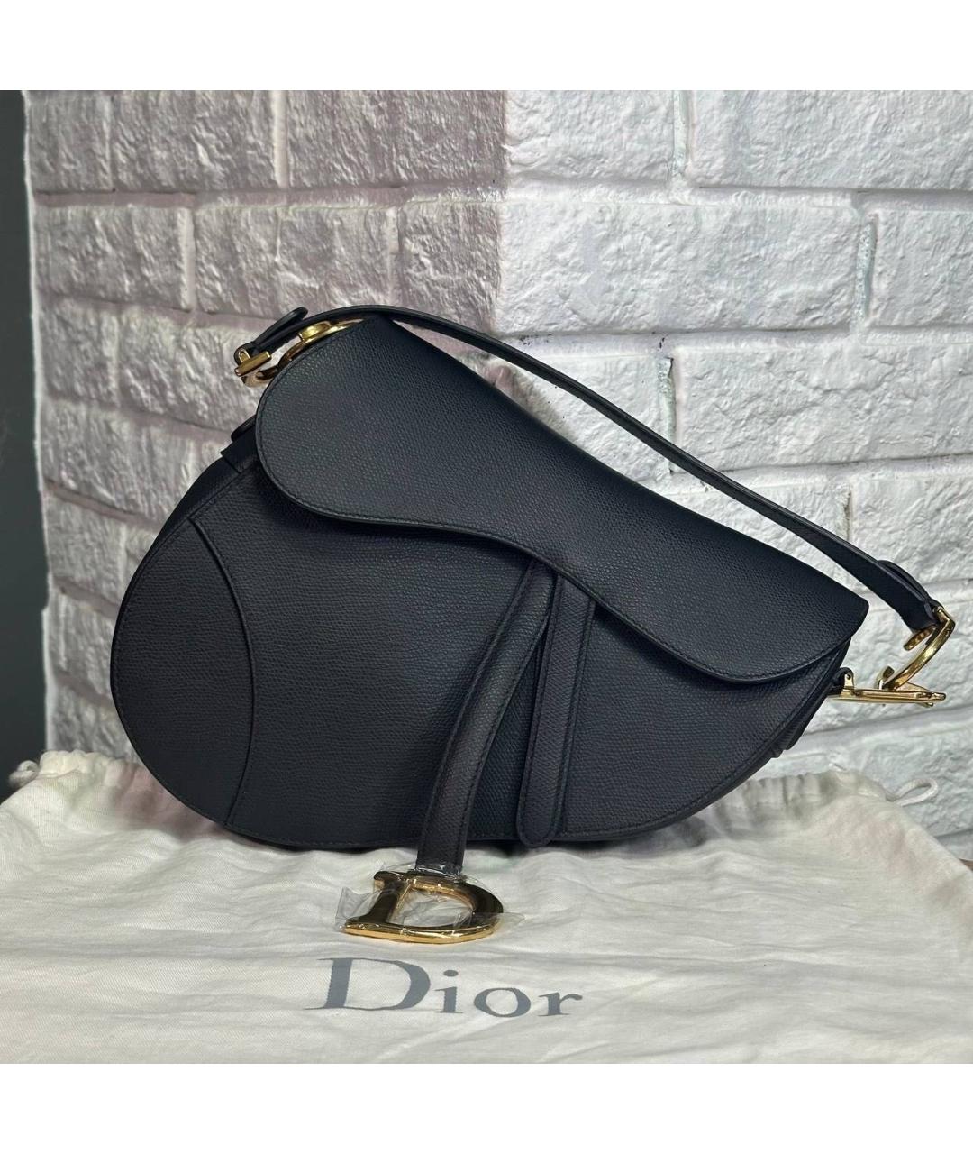 CHRISTIAN DIOR Кожаная сумка с короткими ручками, фото 2